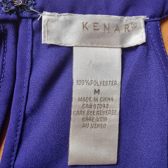 Kenar Sleeveless Floral Semi-Sheer Blouse - Picture 6 of 7